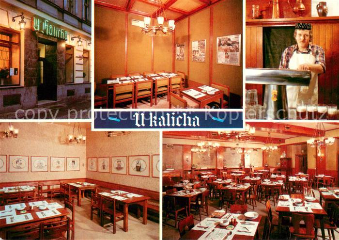 Praha Prahy Prague Restaurace U Kalicha Gastraeume