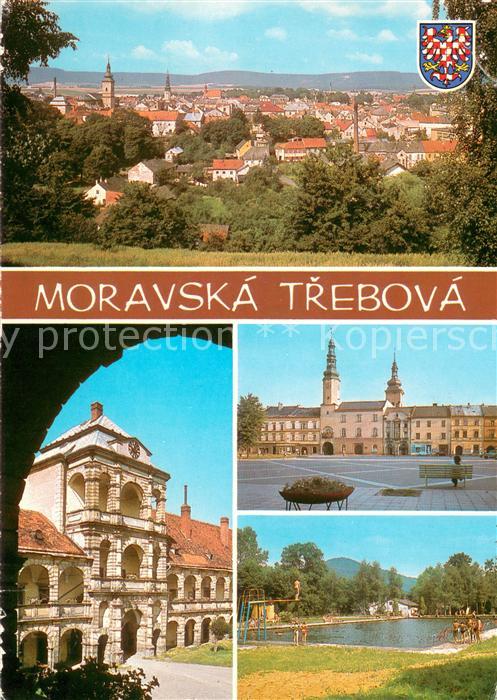Moravska Trebova Byla zalozena kolem Zamek s arkadami ma dnesni podobu Mesto je