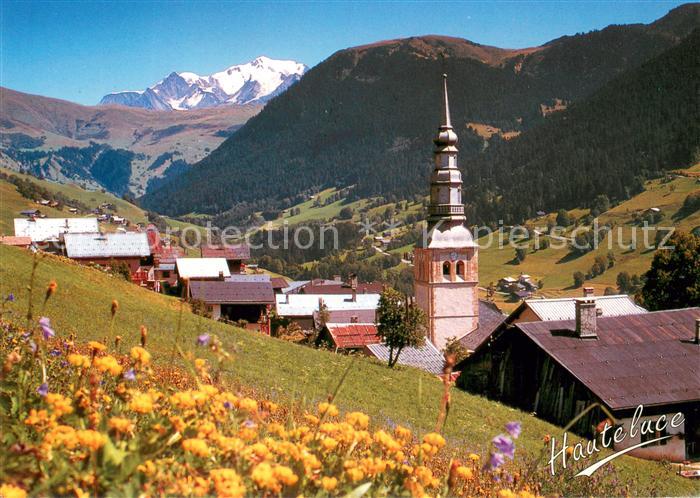 Hauteluce Vieux village pittoresque de Savoie au pied du Mont Blanc