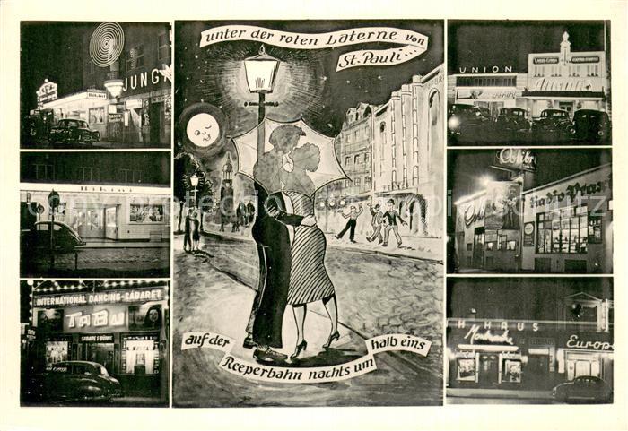 St Pauli Reeperbahn Motive