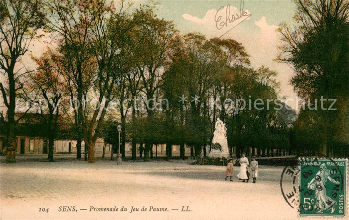 Sens 89 Promenade du jeu de Paume