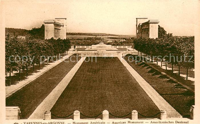 Varennes-en-Argonne Monument Americain
