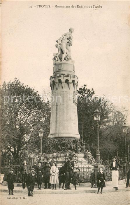 Troyes Aube Monument des Enfants de l'Aube