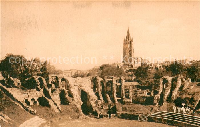 Saintes Charente-Maritime Amphiteatre Vue d_ensemble