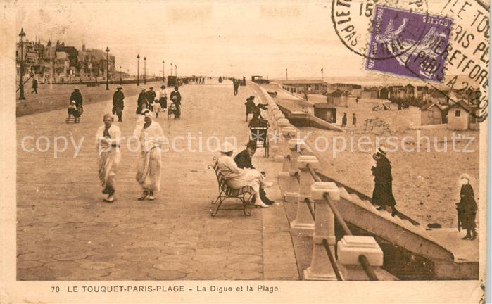 Le Touquet-Paris-Plage La Digue et la Plage