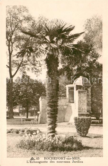 Rochefort sur Mer Echauguette des nouveaux Jardins