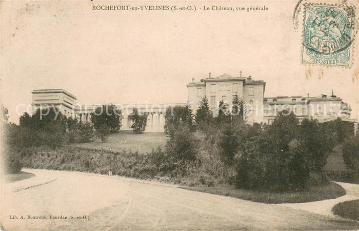 Rochefort-en-Yvelines Le Chateau vue generale