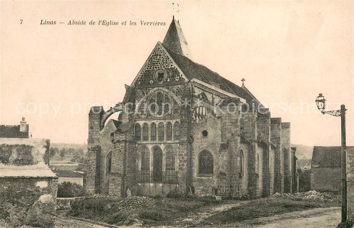 Linas Abside de l’Elise et les Verrieres