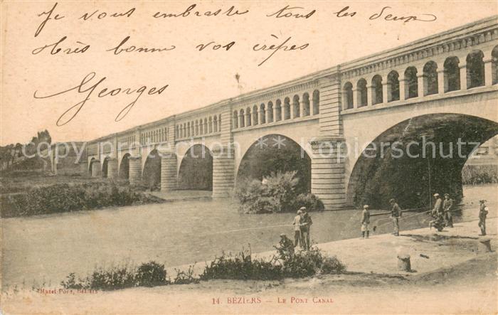 Beziers Le Pont Canal