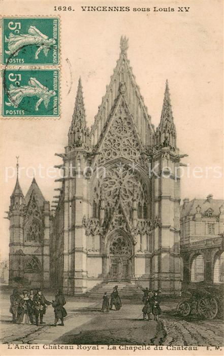 Vincennes Ancien Chateau Royal La Chapelle du Cha