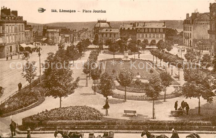 Limoges Haute Vienne Place Jourdan