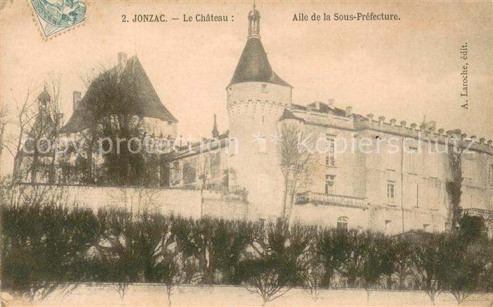 Jonzac Le Chateau Aile de la Sous Prefecture