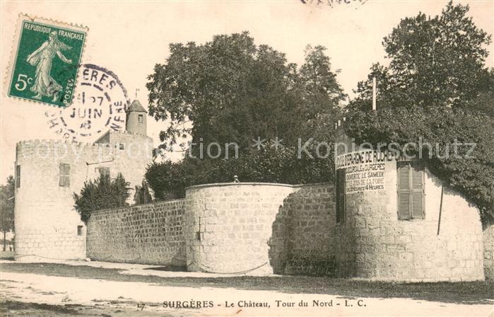 Surgeres Le Chateau Tour du Nord