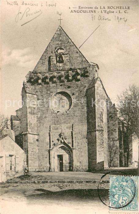 La Rochelle Charente-Maritime Angoulins l'Eglise