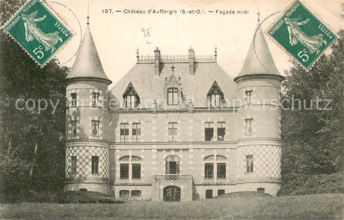 Auffargis Chateau d’Auffargis Facade midi