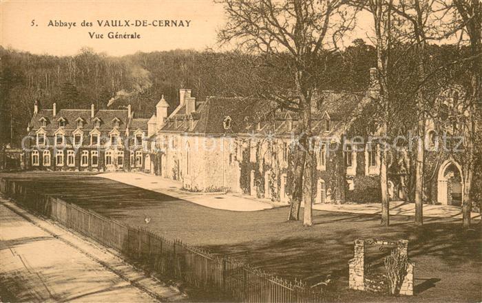 Cernay-la-Ville Abbaye des Vaulx de Cernay Vue generale
