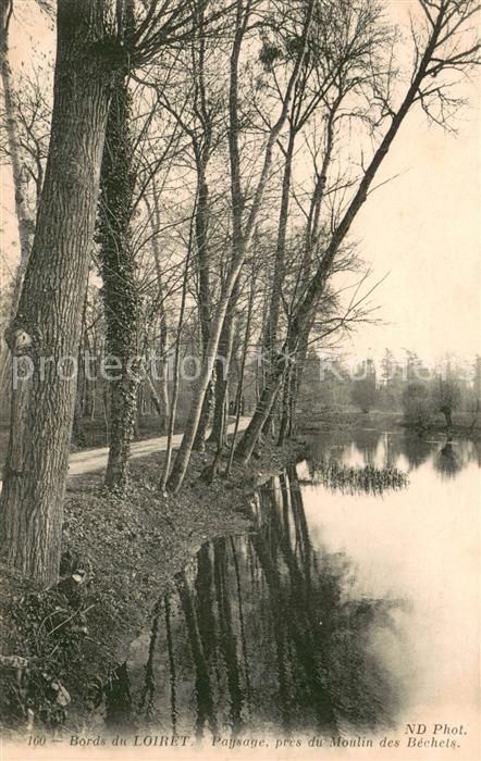 Orleans Loiret Paysage pres du Moulin des Bechels