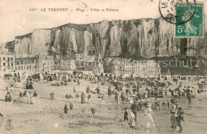 Le Treport Plage Villas et Falaises