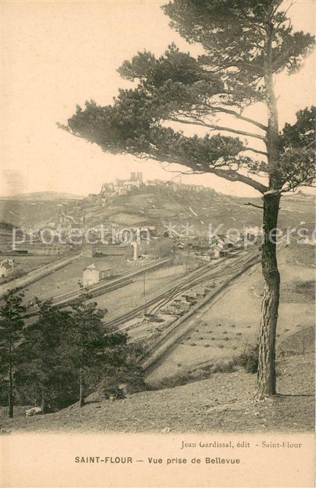 Saint-Flour Cantal Vue prise de Bellevue