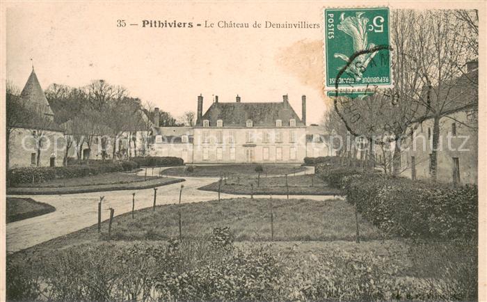 Pithiviers Loiret Le Chateau de Denainvilliers