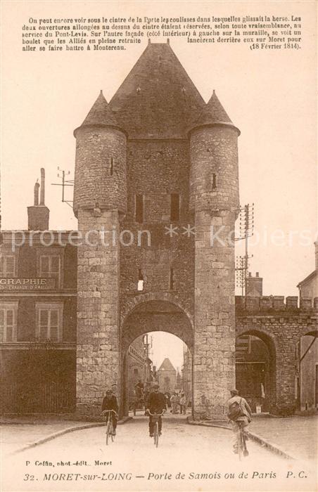 Moret-sur-Loing Porte de Samois ou de Paris