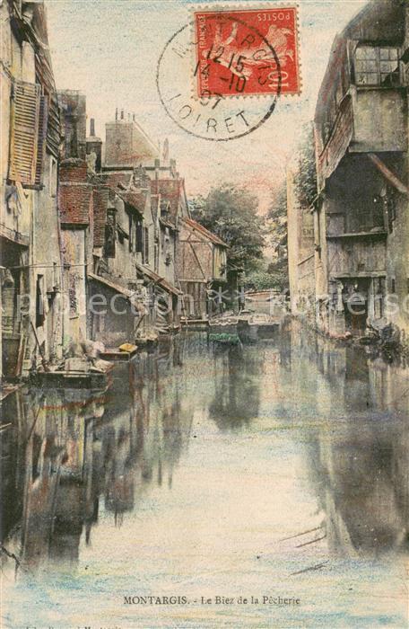 Montargis Loiret Le Biez de la Pecherie