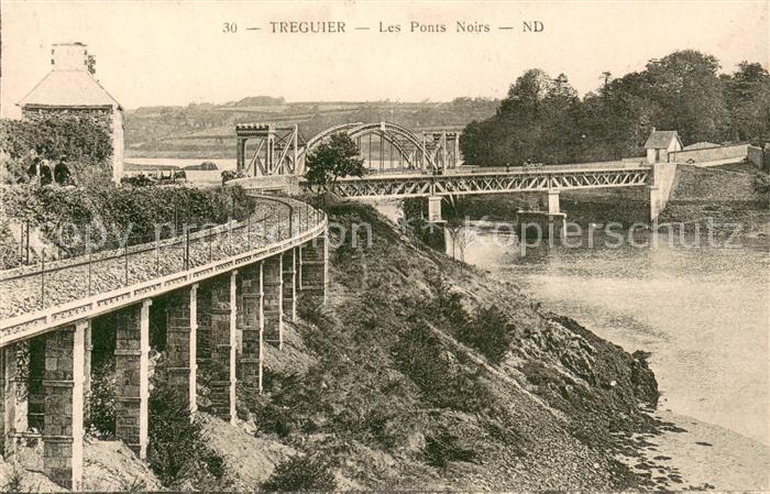 Treguier Cotes d Armor Les Ponts Noirs
