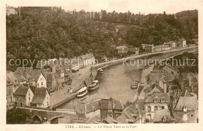 Dinan 22 Le Vieux Pont et le Port