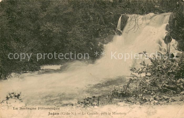 Jugon-les-Lacs La Cascade pres la Minoterie