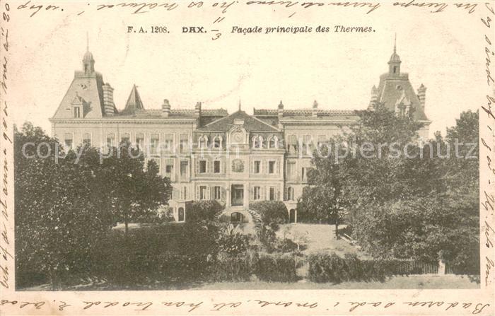 Dax Landes Facade principale des Thermes