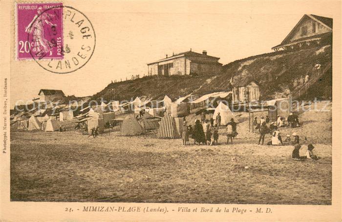 Mimizan Plage Villa et Bord de la Plage