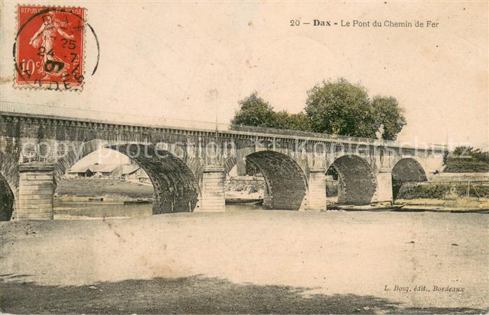 Dax Landes Le Pont du Chemin de Fer