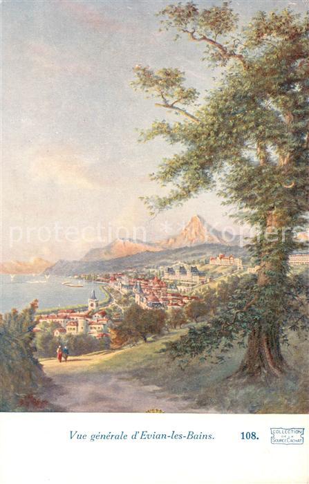 Evian-les-Bains Haute Savoie Vue generale