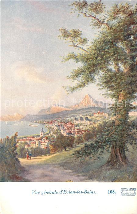 Evian-les-Bains Haute Savoie Vue generale