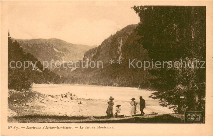 Evian-les-Bains Haute Savoie Le lac de Montriond