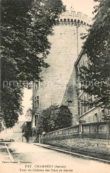 Chambery Savoie Tour du Chateau des Ducs de Savoie