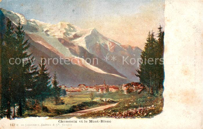 Chamonix et le Mont Blanc