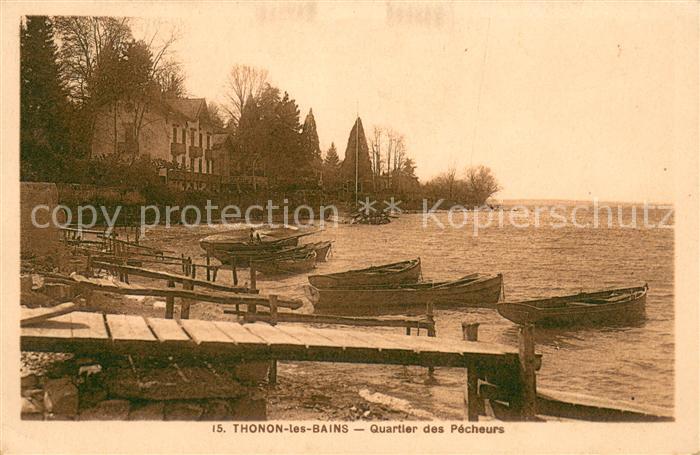 Thonon-les-Bains Quartier des Pecheurs