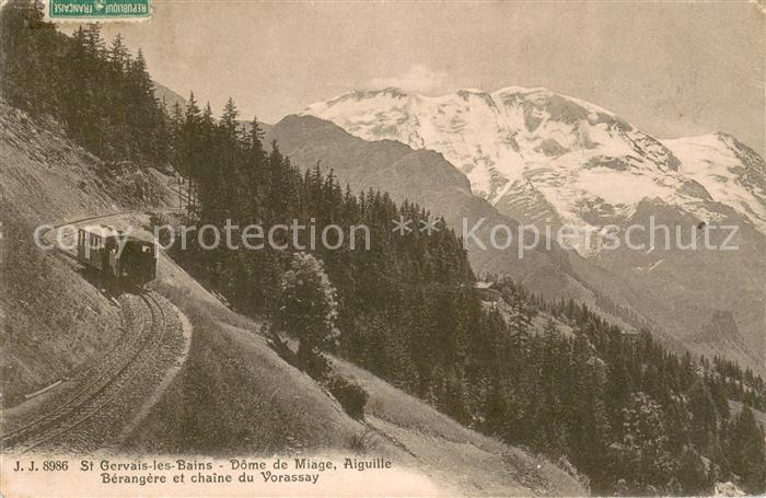Saint-Gervais-les-Bains Dome de Miage Aiguille Berangere et cha