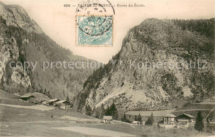 Le Petit-Bornand-les-Glieres Vallee du Borne Entree des Etroites