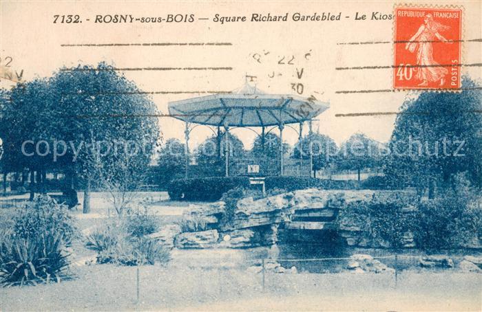 Rosny-sous-Bois Square Richard Gardebled Le Kiosque