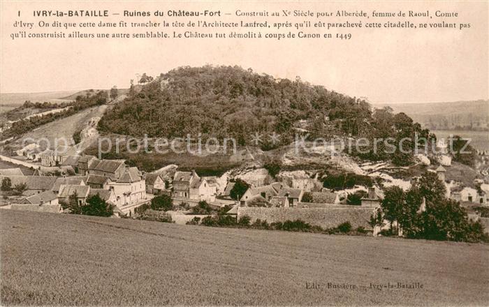 Ivry-la-Bataille Ruines du Chateau Fort