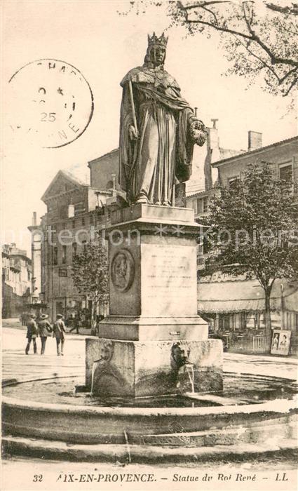 Aix-en-Provence Statue de Roi Rene