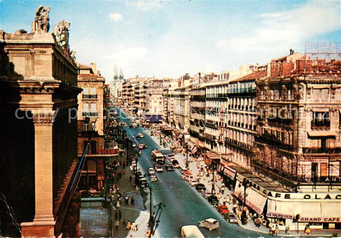 Marseille Bouches-du-Rhone La Canebiere