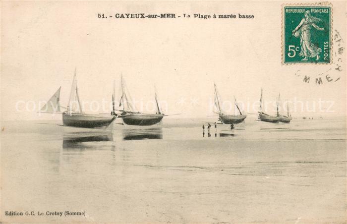 Cayeux-sur-Mer La plage a marée basse