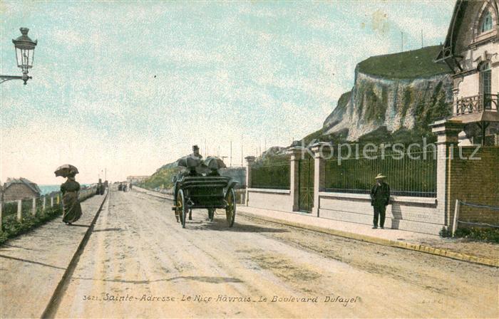 Sainte-Adresse Le Nice Havrais Boulevard Dufayel