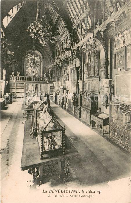 Fecamp La Bénédictine Musee Salle gothique