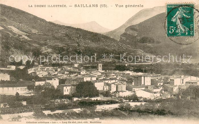 Saillans Drome Vue Generale