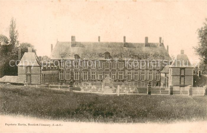 Les Mesnuls Chateau Schloss