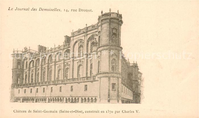 Saint-Germain-en-Laye Chateau construit en 1370 par Charles V